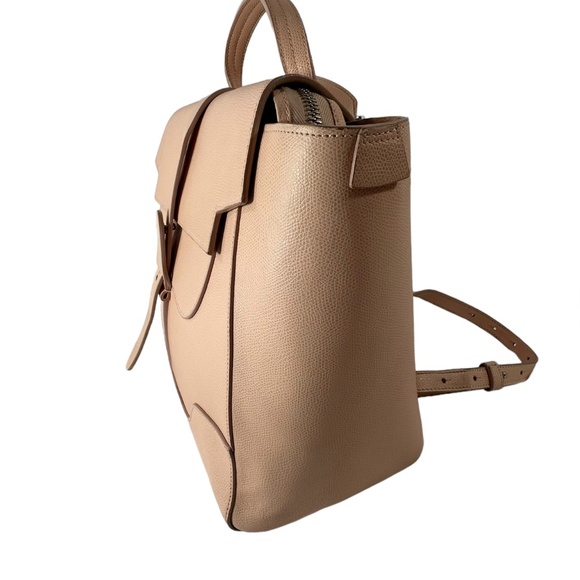 Genuine SENREVE MAESTRA blush pink leather backpack bag - Picture 9 of 13